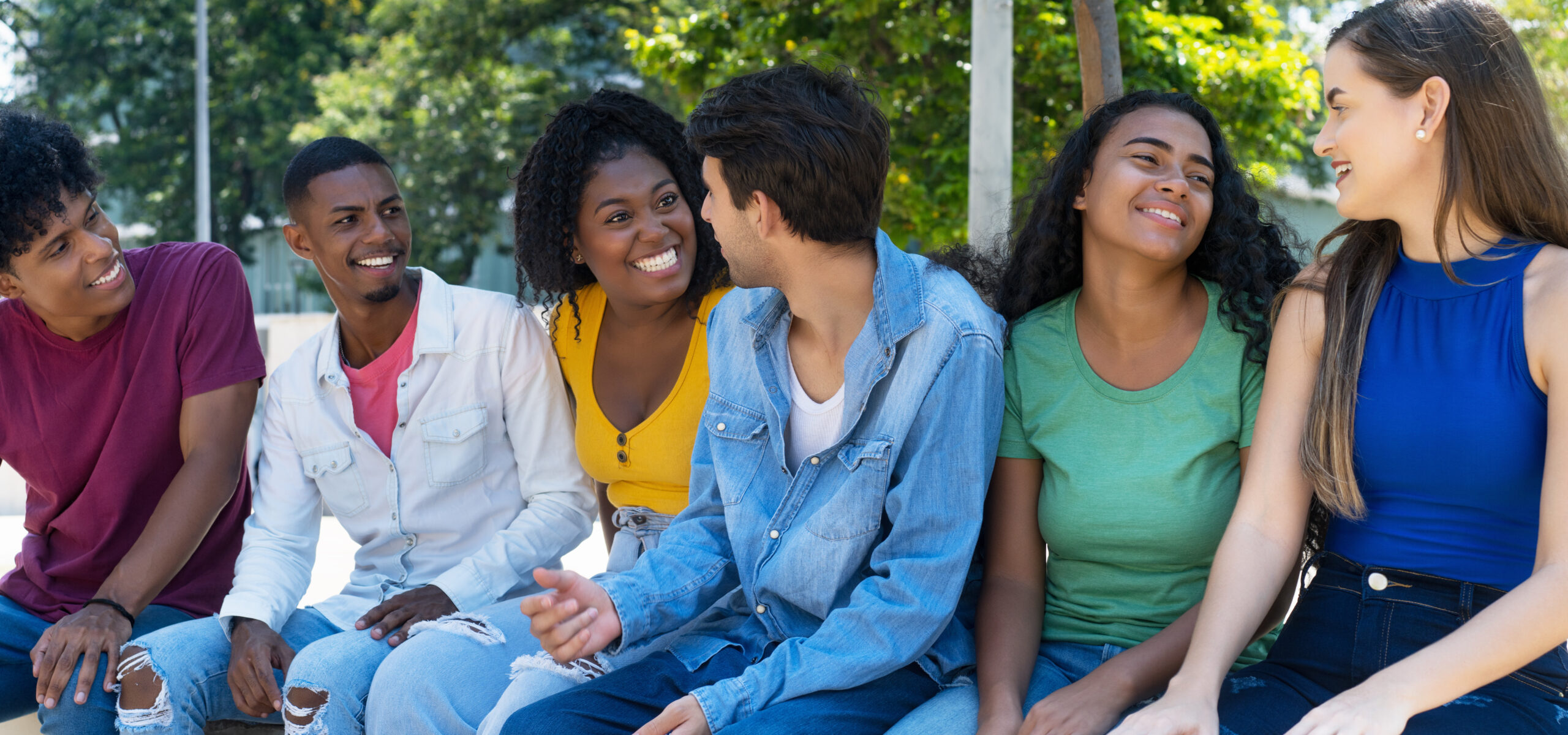 Workforce Development Needs Assessment Project happy talking latin american and hispanic and african american and caucasian young adults